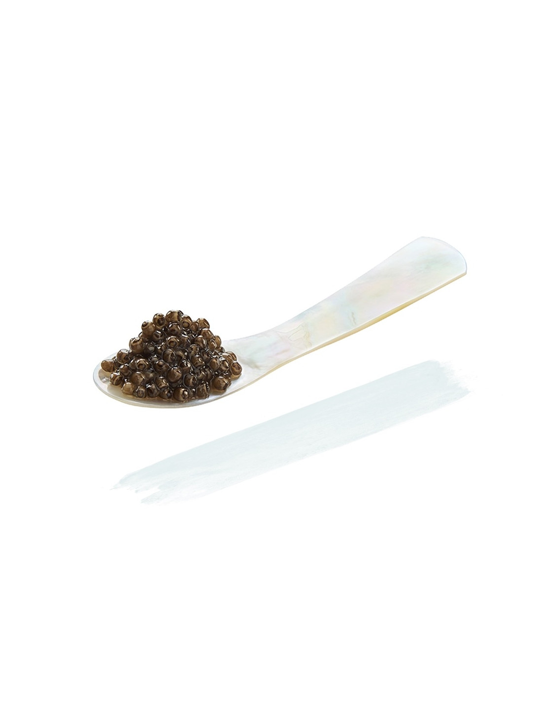 Cuillère en nacre rose naturel – Bohemian Caviar