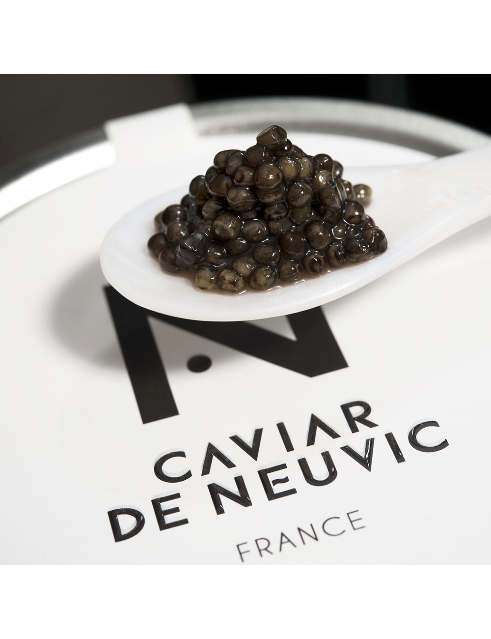 Petites cuillères en nacre, cuillères à caviar - La Galerie Equitable