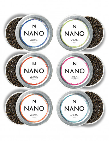 Caviar Osciètre Nano - Six boîtes