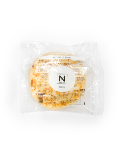 Blinis - sachet de 4 grands blinis