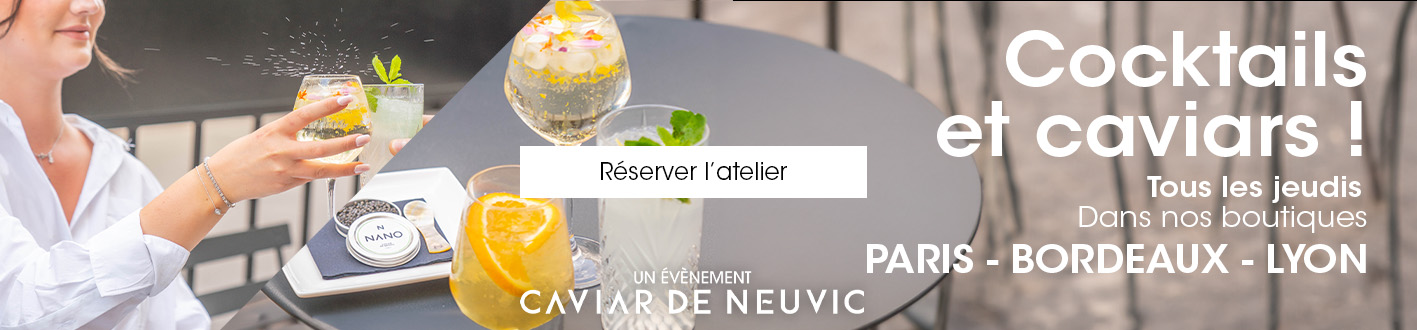 Oeufs de saumon Salmo Salar - Neuvic l'Épicerie - Caviar de Neuvic