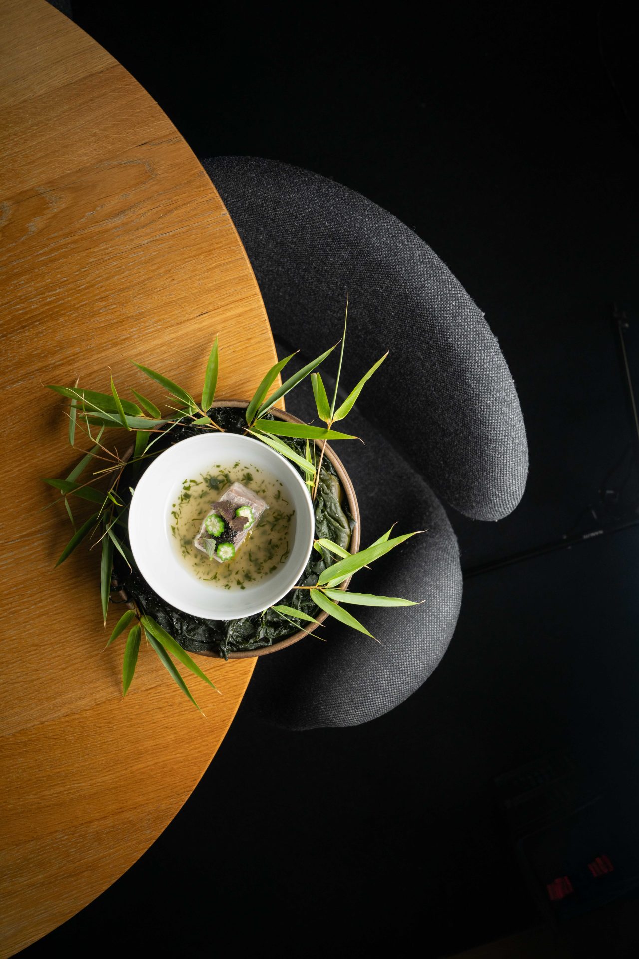 Daurade Royale Dashi et Gombo