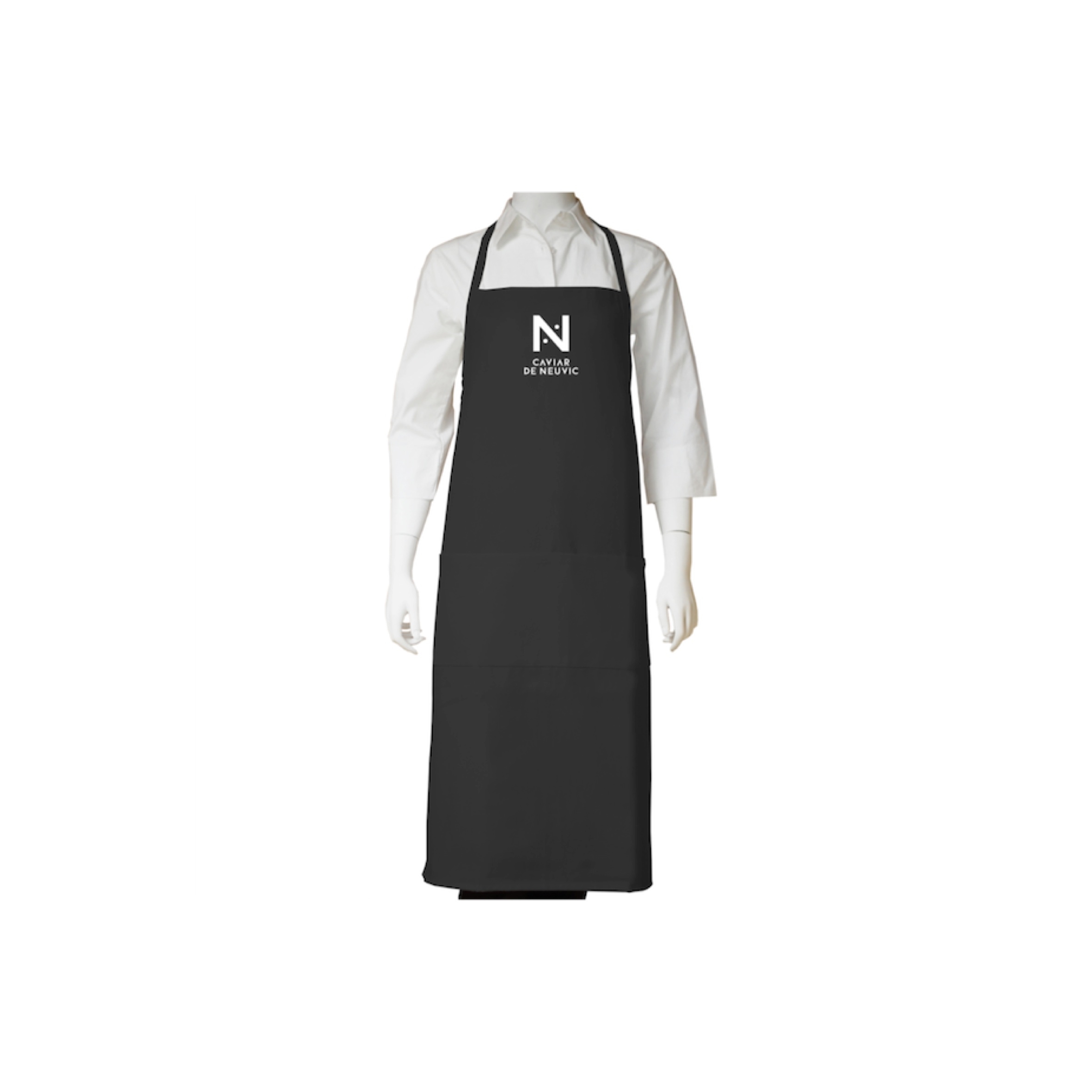 Tablier brodé Caviar de Neuvic