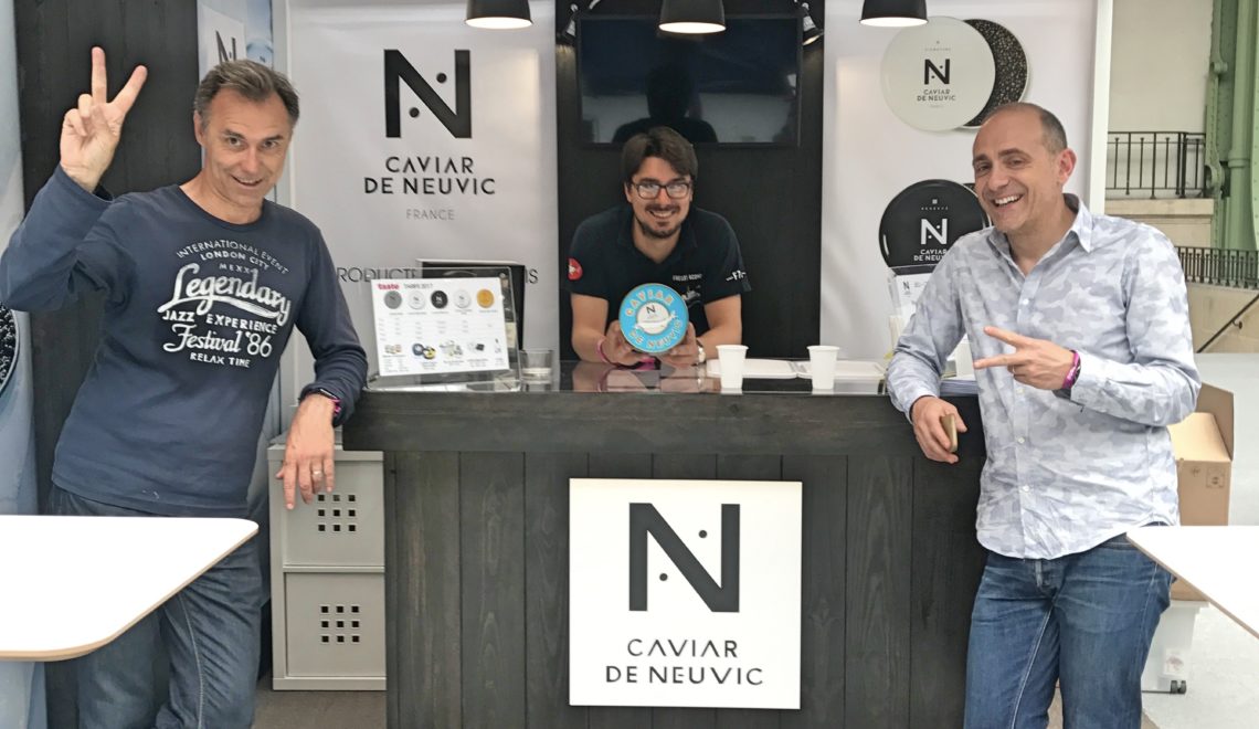 Caviar au taste of Paris