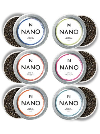 Caviar Osciètre Nano – Six boîtes