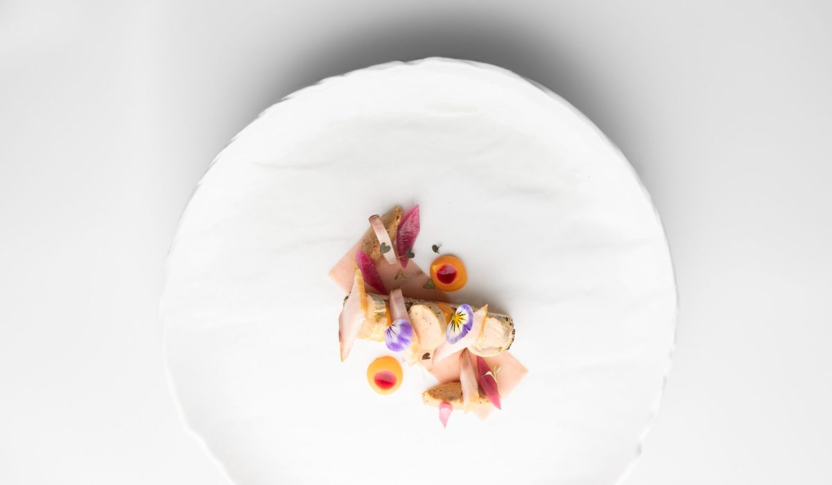 Sushi d'esturgeon fumé