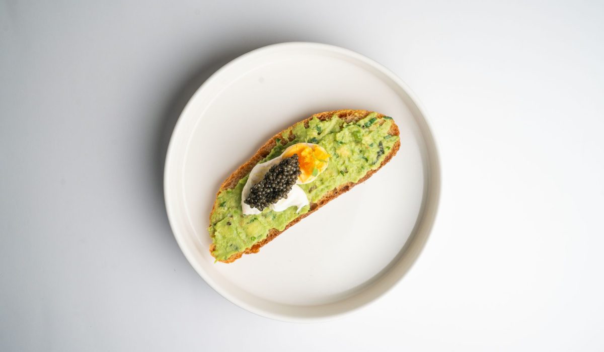 Avocado toast au caviar