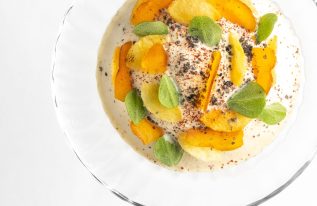 Salade de haddock pomme de terre poutargue