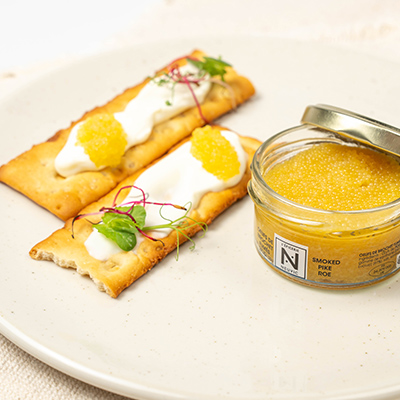 oeufs de brochet fumés