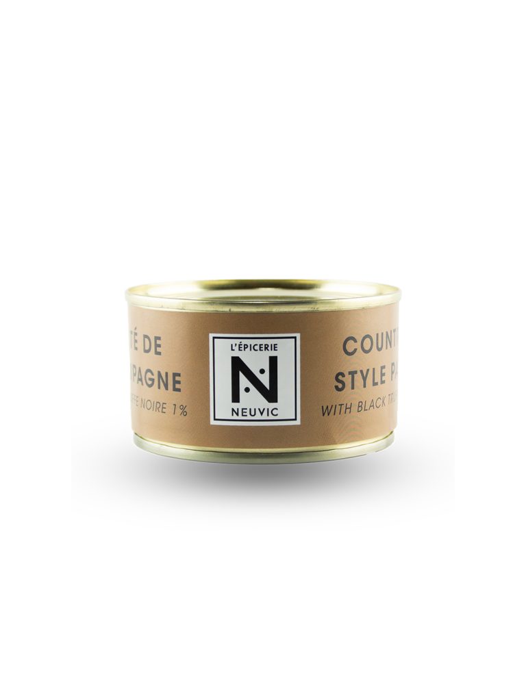 Paté de campagne à la truffe noire
