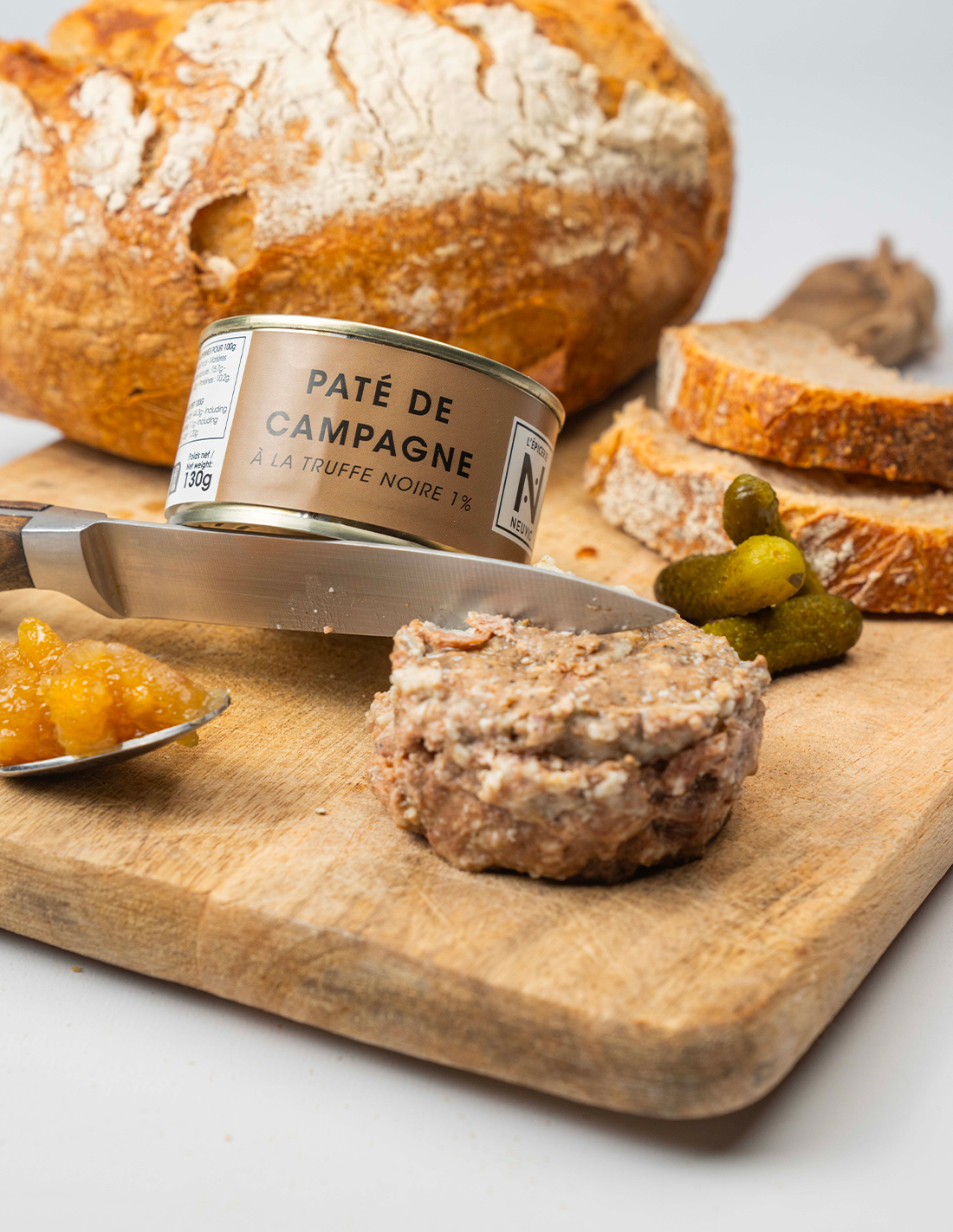 Paté de campagne à la truffe noire