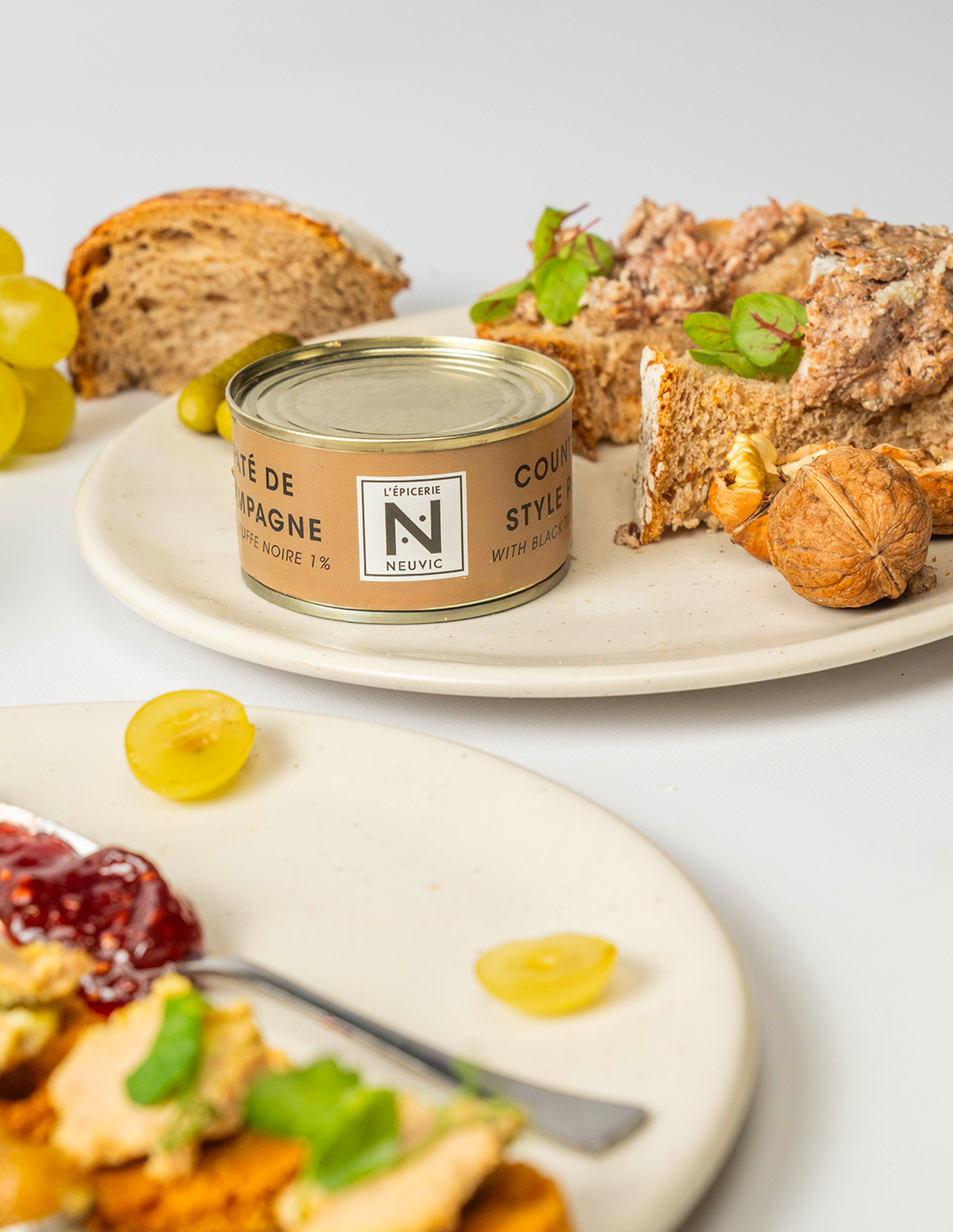 Paté de campagne à la truffe noire